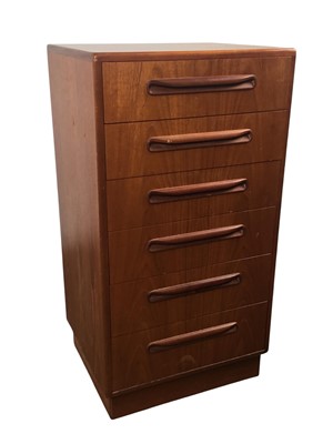 Lot 475 - G PLAN CHEST OF DRAWERS