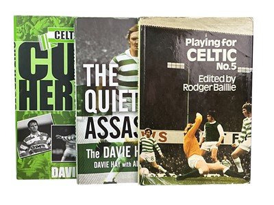 Lot 429 - GROUP OF CELTIC BOOKS AND PROGRAMMES