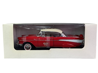Lot 383 - HAVANA CLUB RUM 1:18 1957 CHEVROLET BEL AIR FIRE CHIEF CAR MODEL