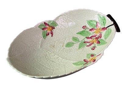 Lot 385 - TWO CARLTON WARE APPLE BLOSSOM DESIGN DISHES