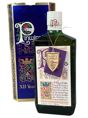 Lot 502 - GLENFIDDICH PURE MALT 1L AND PINWHINNIE 12 YEAR OLD 75CL