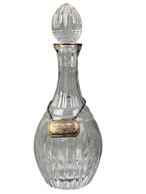 Lot 489 - GROUP OF CRYSTAL DRINKING GLASSES