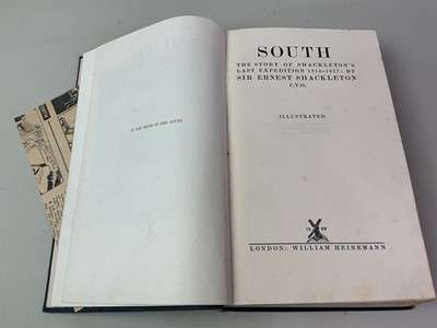 Lot 156 - SOUTH - THE STORY OF THE 1914-1917 EXPEDITION