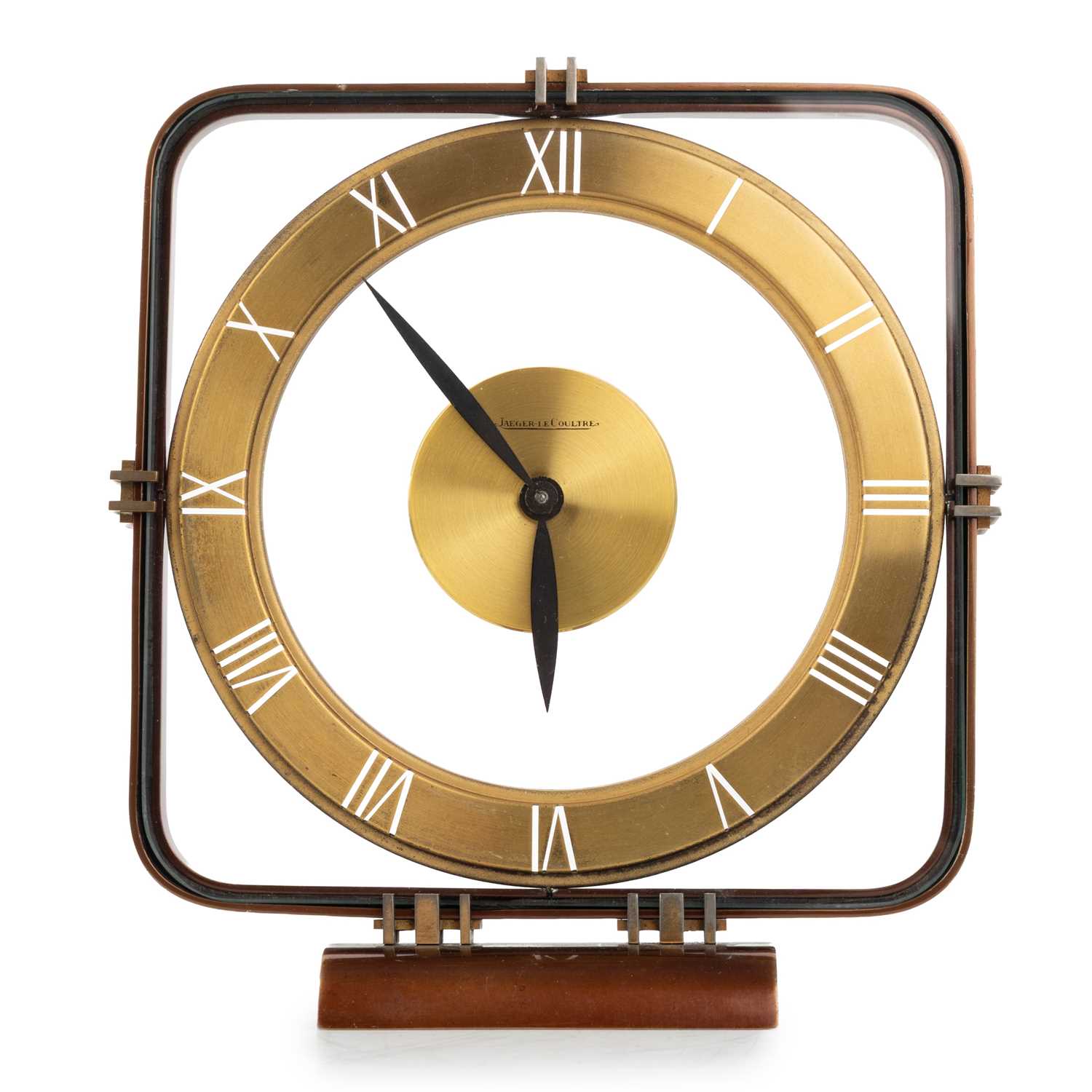 Lot 996 - JAEGER LeCOULTRE DESK CLOCK