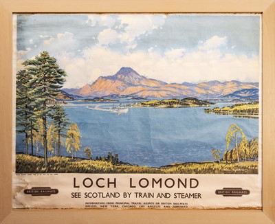 Lot 448 - VINTAGE BRITISH RAILWAYS ADVERTISING POSTER