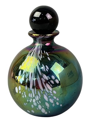 Lot 656 - COLLECTION OF GLASS PERFUME BOTTLES