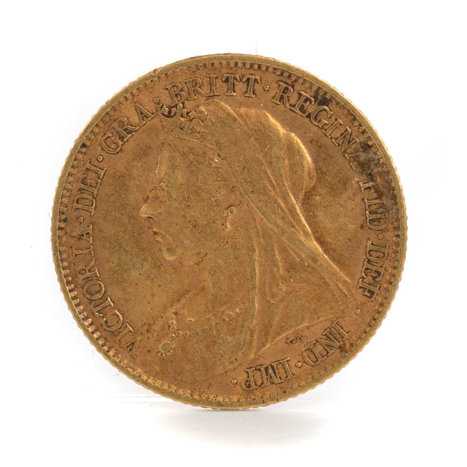 Lot 92 - VICTORIA GOLD HALF SOVEREIGN