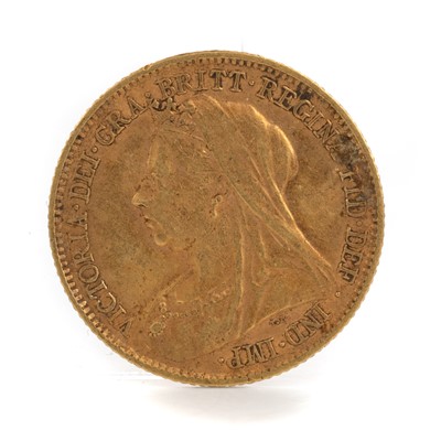 Lot 92 - VICTORIA GOLD HALF SOVEREIGN