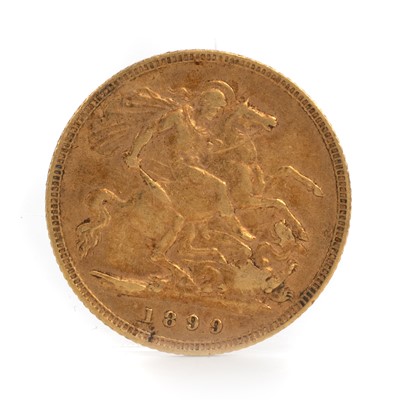 Lot 92 - VICTORIA GOLD HALF SOVEREIGN