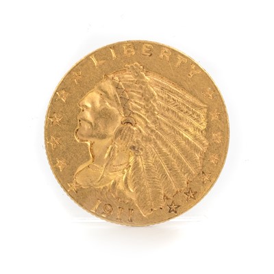 Lot 93 - UNITED STATES OF AMERICA 2 1/2 DOLLAR COIN