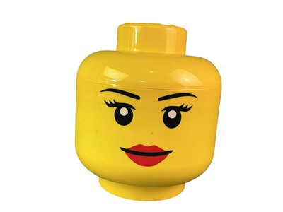 Lot 545 - LEGO STORAGE HEADS HIM AND HER