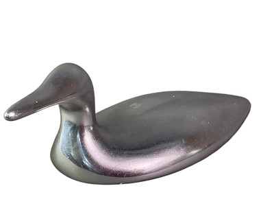 Lot 549 - HOSELTON FOX AND DUCK FIGURES