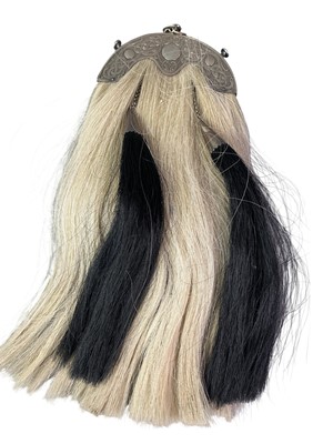 Lot 60 - HORSE HAIR SPORRAN