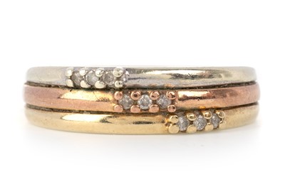 Lot 715 - DIAMOND DRESS RING