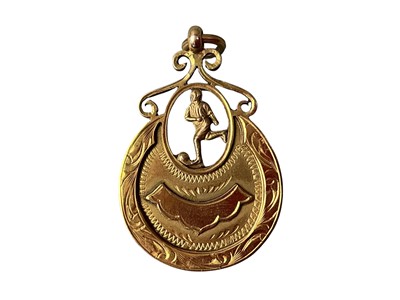 Lot 705 - JUNIOR FOOTBALL LEAGUE FINALIST MEDAL