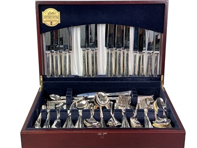Lot 31 - SUITE OF SILVER PLATED CUTLERY