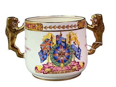 Lot 49 - PARAGON COMMEMORATIVE CUP AND SAUCER