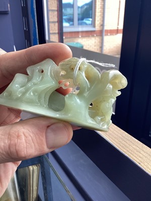 Lot 1431 - CHINESE JADE CARVING