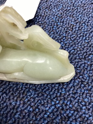 Lot 1431 - CHINESE JADE CARVING