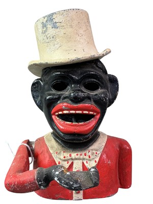 Lot 69 - JOLLY MAN CAST METAL BANK