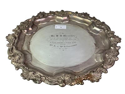 Lot 70 - GROUP OF WHITE METAL ITEMS