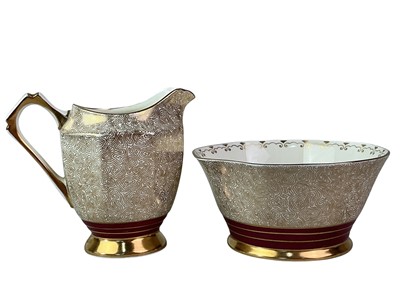 Lot 84 - TUSCAN PORCELAIN TEA SERVICE