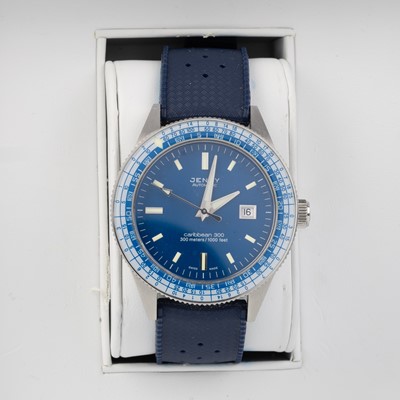 Lot 813 - JENNY, CARIBBEAN 300 AUTOMATIC DIVER'S WRISTWATCH