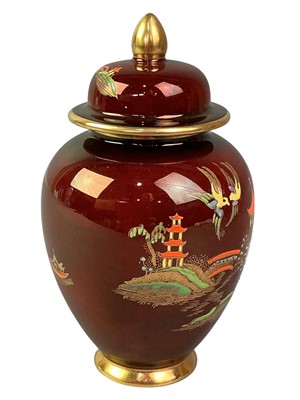 Lot 86 - CARLTON WARE ROUGE ROYALE