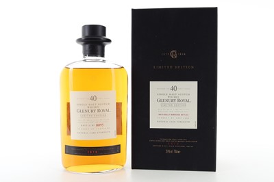 Lot 63 - GLENURY ROYAL 1970 40 YEAR OLD