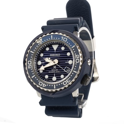 Lot 820 - SEIKO, SPECIAL EDITION SOLAR DIVER'S WRISTWATCH