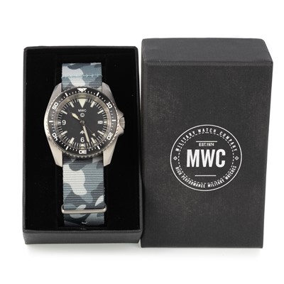 Lot 830 - MWC, MILITARY STYLE AUTOMATIC WRISTWATCH