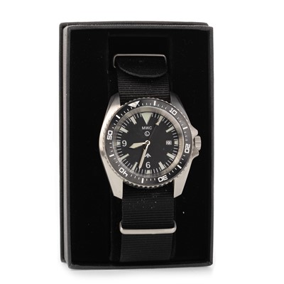 Lot 832 - MWC, MILITARY STYLE AUTOMATIC WRISTWATCH