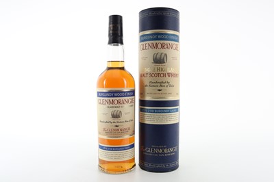 Lot 195 - GLENMORANGIE BURGUNDY WOOD FINISH