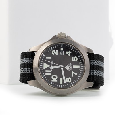 Lot 834 - CITIZEN, ECO DRIVE TITANIUM WR300 MILITARY STYLE WRISTWATCH