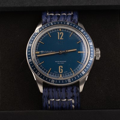 Lot 843 - CHRISTOPHER WARD, C65 TRIDENT DIVER MANUAL WIND WRISTWATCH