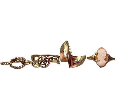 Lot 93 - GROUP OF JEWELLERY