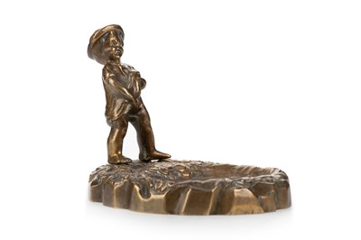 Lot 531 - LATE VICTORIAN BRONZE HUMOROUS PIN DISH