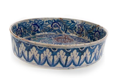 Lot 1248 - PERSIAN ISNIK CIRCULAR BOWL