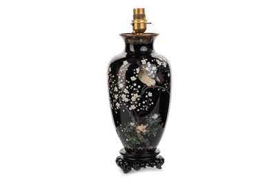 Lot 1251 - JAPANESE CLOISONNE VASE