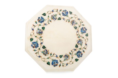 Lot 561 - ITALIAN PIETRA DURA TABLE TOP