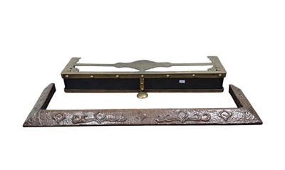 Lot 115 - VINTAGE COPPER FIRE FENDER