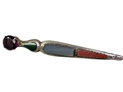 Lot 190 - SILVER DIRK STICK PIN