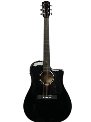 Lot 321 - FENDER SIX STRING ACOUSTIC GUITAR