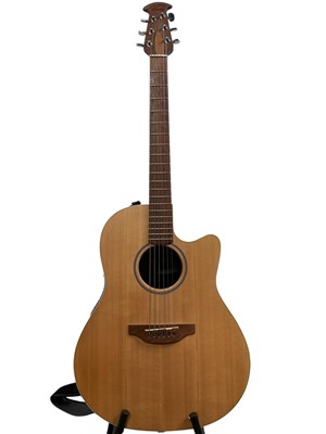 Lot 994 - OVATION SIX STRING ACOUSTIC GUITAR