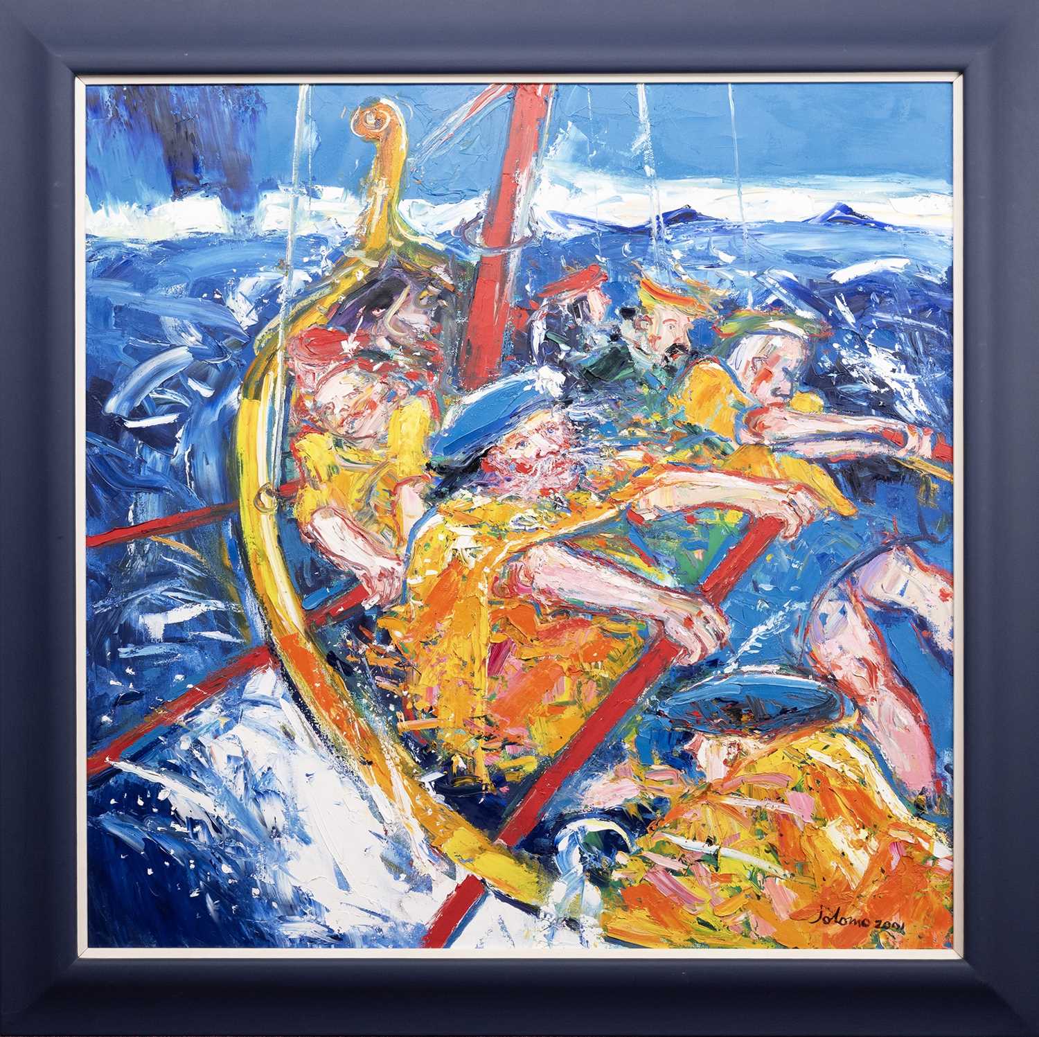 Lot 36 - * JOHN LOWRIE MORRISON OBE (JOLOMO) (SCOTTISH b. 1948)