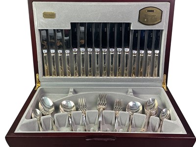 Lot 216 - VINERS CANTEEN OF CUTLERY