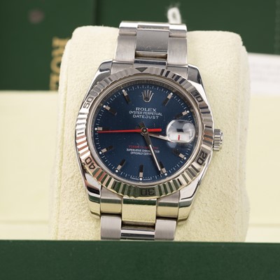 Lot 846 - ROLEX OYSTER PERPETUAL DATEJUST TURN-O-GRAPH
