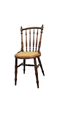 Lot 313 - SET OF FOUR ASH BENTWOOD DINING CHAIRS