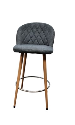 Lot 327 - SET OF FOUR MODERN BREAKFAST BAR CHAIRS