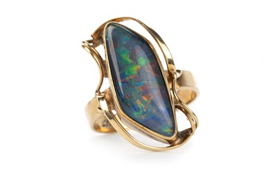 Lot 478 - OPAL TRIPLET RING